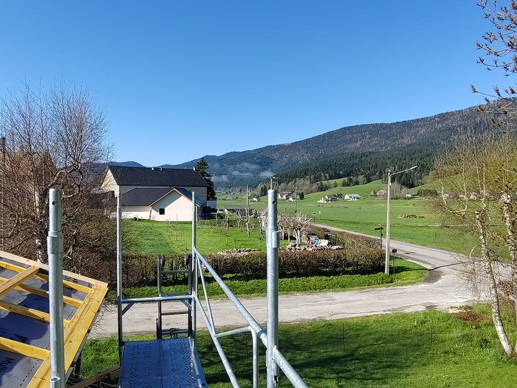 Plateau de Méaudre, site du chalet rénové à Autrans-Méaudre-en-Vercors