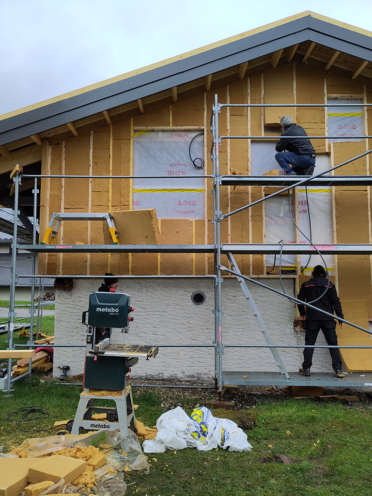 Rénovation énergétique d'une maison à Autrans-Méaudre (Isère)